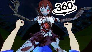  Esta YANDERE ZOMBIE te PERSIGUE solo a TI EXPERIENCIA ANIME vr 360 Saiko No Sutoka vr