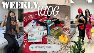 GETTING OUT A FUNK  hygiene restock pop up shop grocery haul ace bday mall run + more