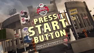 NCAA Football 13 - Quick Review On How To Create - A New Roster Save File