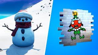 How to Get FREE Merry Fishmas Spray in Fortnite Season 5 Operation Snowdown Challenges