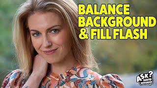 Balance Background with Fill Flash  Ask David Bergman