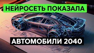 ИИ ВЗЯЛСЯ ЗА АВТОМОБИЛИ. Нейросеть MidJourney предсказала будущий облик машин