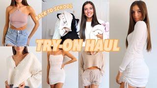 a back to school try-on haul 2020  princess polly