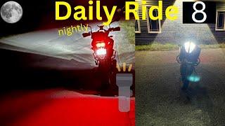 Daily Ride 8 - Night Time Ride