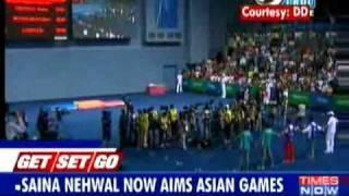 Saina Nehwal now aims Asian Games 2010