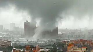 Most SCARY Tornadoes Waterspouts & Dust Devils