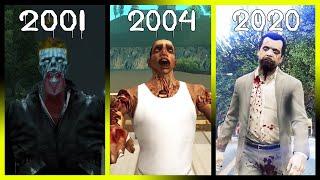 GTA Protagonists as Zombies 2001-2020