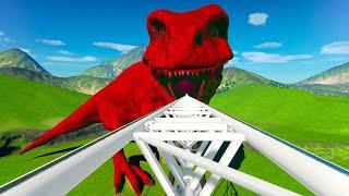 Roller Coaster vs Dinosaur – Planet Coaster