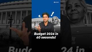 Interim budget 2024 under 60 seconds #shorts