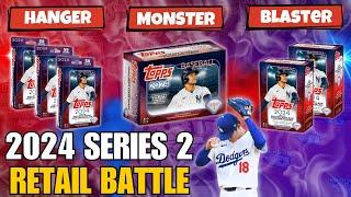 HANGER VS MONSTER VS BLASTER BOX 2024 Topps Series 2 Baseball Retail Review