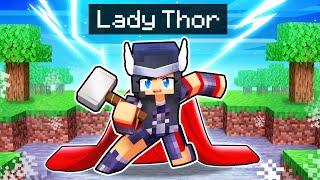 Thunder STRIKES as LADY THOR In Minecraft