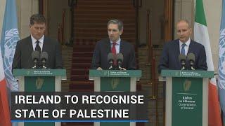 Ireland Norway and Spain to recognise state of Palestine