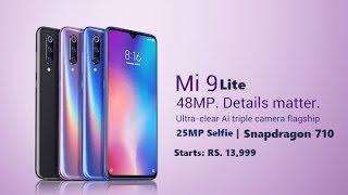 Mi 9 Lite - 48MP Quad Camera Snapdragon 710 25MP Selfie  Mi 9 Lite Official