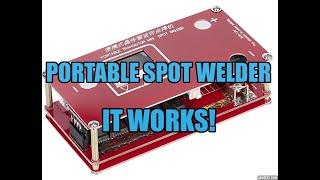 Battery Spot Welder Review - Cheap Portable and it Works