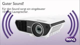 BenQ W710ST - welteweit erster HD--720P Kurzdistanz-Projektor