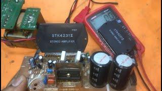 How to reuse STK4231 amplifier circuit