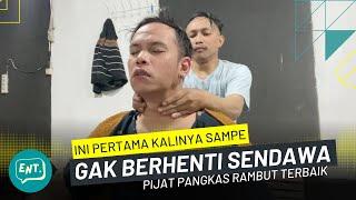 INI PIJAT KEPALA TERHEBAT ‼️ PIJATANNYA BISA NGEBUAT TERUS SENDAWA ‼️ KRETEK KEPALA ‼️ KAMAR ENT