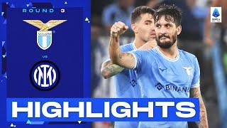 Lazio-Inter 3-1  Lazio thrash Inter at the Olimpico Goals & Highlights  Serie A 202223