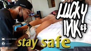 Mandala tattoo - tattoo timelapse @luckyink88