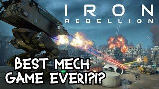 Reviewing the VR Mech Game OF YOUR DREAMS  Iron Rebellion