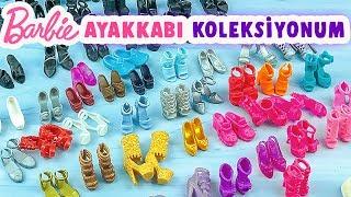 Barbie Ayakkabı Koleksiyonum  YENİ Hobi Odası Turu  Barbie Shoes Collection - NEW Hobby Room Tour