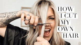 HOW TO CUT YOUR OWN HAIR IN BETWEEN SALON APPOINTMENTS