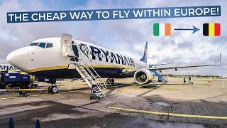 TRIPREPORT  Ryanair ECONOMY  Boeing 737-800  Dublin - Brussels Zaventem