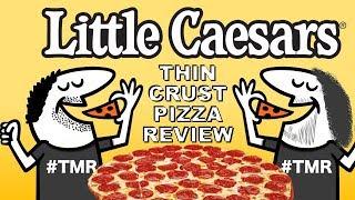 Little Caesars Thin Crust Pepperoni Pizza Review - Ep. 875 #TMR