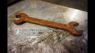 Forging a Knife From a Rusty Old Wrench