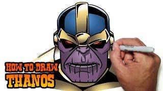 How to Draw Thanos  Avengers End Game