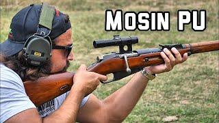 Снайперская винтовка Мосина с прицелом ПУ  Brandon Herrera на Русском Языке.