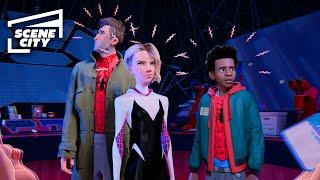 Into The Spiderverse Meeting The Spider Heroes HD MOVIE CLIP  With Captions