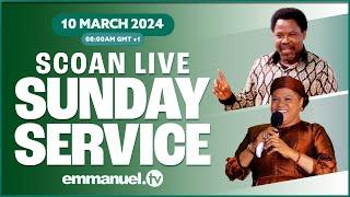 THE SCOAN SUNDAY LIVE SERVICE BROADCAST  10.03.2024 #tbjoshua #emmanueltv #scoan