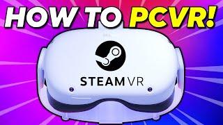 How to Play PCVR on Quest 2 Airlink Virtual Desktop & Oculus link