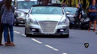 Supercars in London Part 6 - ASMA CLS 63 AMG BRABUS S-Class B63 Aventador & More