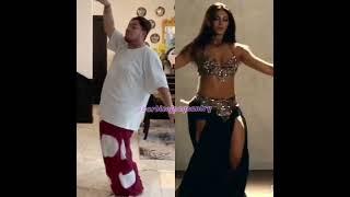 Who did the belly dancing better? Ivan Gunawan or Jihane Almira Chedid?