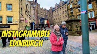 Edinburgh Instagram  views Outlander location & history.