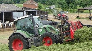 Silage 2019 - On the Pit with Fendt 516 & Albutt Buckraking