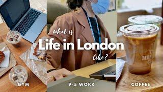 9-5 Work Week In My Life • What Life In London Looks Like • Cooking Gym Cleaning 