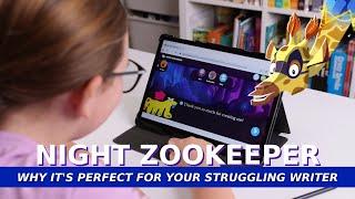 Make Writing Work When You Have a Struggling Writer  Using Night Zookeeper in Your Homeschool