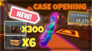 so I opened 300 halloween cases on counter blox and i unboxed this...