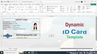 Make ID Cards in Excel Automatically  Step by Step Process on Making Automatic ID Cards