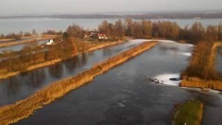 vlucht boven de 400 meter baan