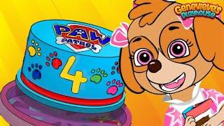 Paw Patrol Skyes Birthday & Cooking Contest Animations for Kids