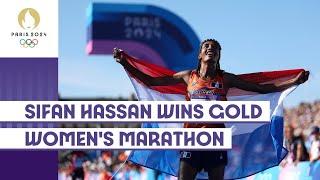 Sifan Hassan - Womens Marathon Olympic champion  #Paris2024 highlights