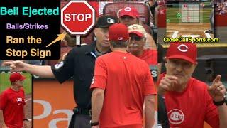 E95 - David Bell Ejected After Running Todd Tichenors Stop Sign Warning Over Balls and Strikes