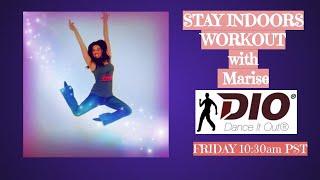 Dance Fitness full class DIO from home