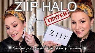 TESTING  ZIIP HALO Worlds Most Powerful Non-Surgical Facelift And Botox Alternative On Natural Skin