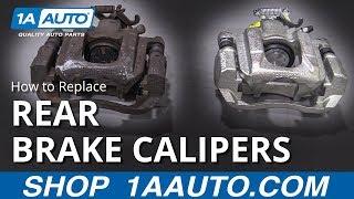 How to Replace Rear Brake Calipers On Any Car