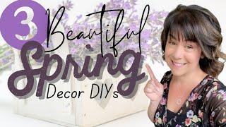 3 *ALL NEW* Beautiful Spring Decor DIYs  Easy and Gorgeous Spring DIYs